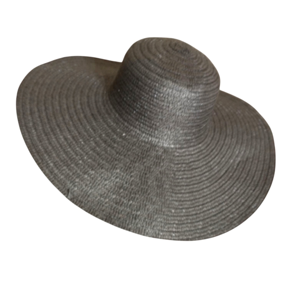 Black Wide-Brimmed Hat